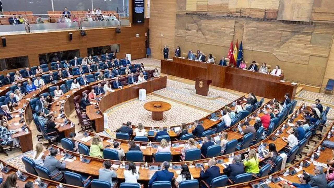 Hemiciclo de la Asamblea de Madrid | Foto de la Comunidad de Madrid