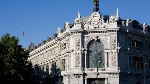Sede del Banco de España desde la plaza de Cibeles - Foto del Banco de España