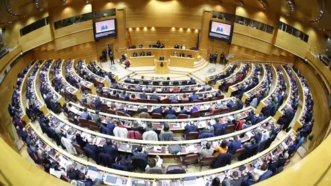 Pleno del Congreso celebrado en el Senado - Foto del Congreso
