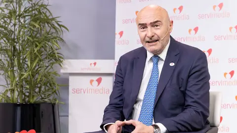 José María Torres en la entrevista de Servimedia - Foto de Jorge Villa