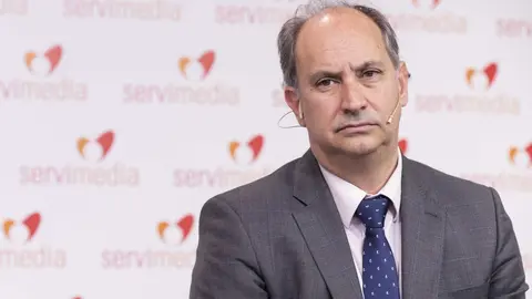 Miguel L&oacute;pez-Valverde en Servimedia - Foto de Jorge Villa