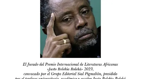 Premio Internacional de Literaturas Africanas Justo Bolekia Bolek&aacute; 2023