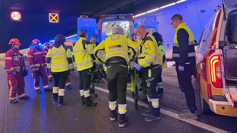 Accidente - Foto de Emergencias Madrid