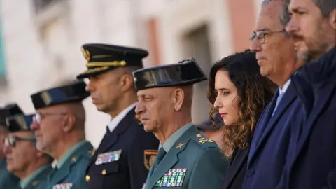 Díaz Ayuso minuto de silencio guardias civiles de Barbate - Comunidad de Madrid