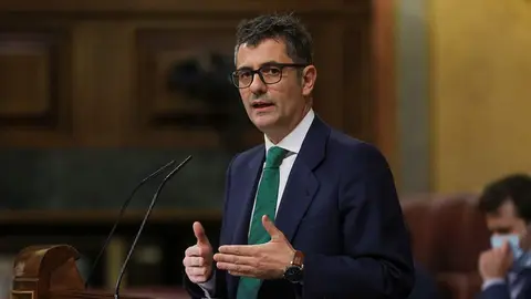 Félix Bolaños en el Congreso - Foto del Ministerio de Presidencia