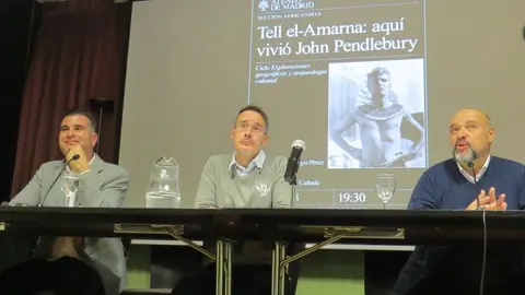 Ángel Carlos Pérez Aguayo; Jorge García Sánchez y Basilio Rodríguez Cañada.