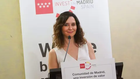 Isabel D&iacute;az Ayuso Invest in Madrid en Chile - Comunidad de Madrid