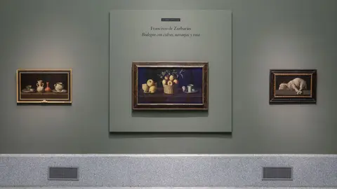 Imagen del Bodegón con cidras, naranjas y rosa - José Belló