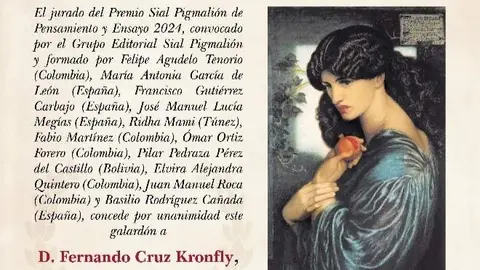 Premio Internacional Sial Pigmali&oacute;n de Pensamiento y Ensayo 2024