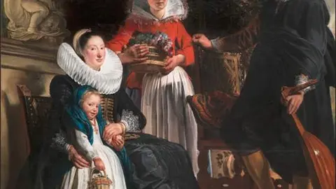La familia del artista. Jacques Jordaens 
Madrid, Museo Nacional del Prado