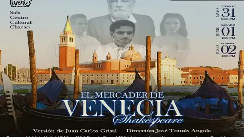 El mercader de Venecia se estrena en Venezuela