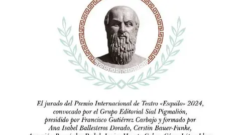 Premio Internacional de Teatro Esquilo 2024