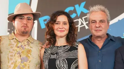 D&iacute;az Ayuso, junto a David Summers y Pedro Andrea - Comunidad de Madrid