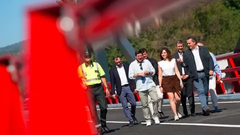 D&iacute;az Ayuso en la inauguraci&oacute;n de los tres puentes de Aldea del Fresno - Comunidad de Madrid