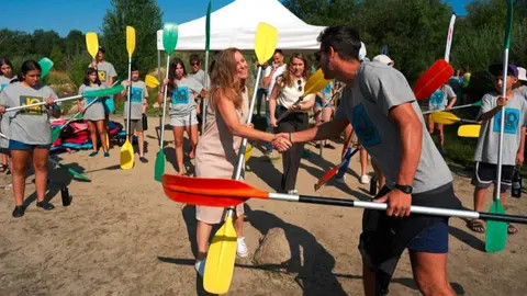 D&aacute;vila hoy en el Albergue de Los Batanes, en Rascafr&iacute;a