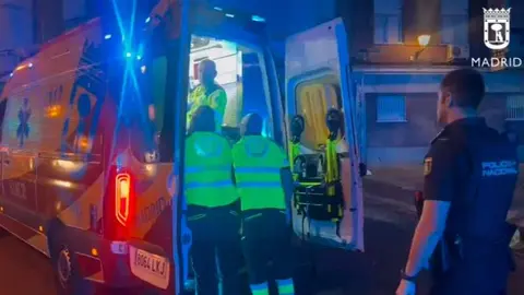 Efectivos de Samur  - Foto de Emergencias Madrid