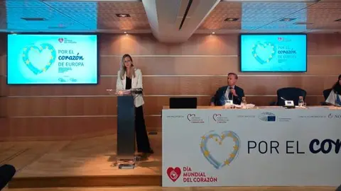 La viceconsejera de Sanidad en la clausura de la jornada organizada para conmemorar el D&iacute;a Mundial del Coraz&oacute;n - Comunidad de Madrid