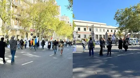 Manifestación mutualistas Madrid - Servimedia