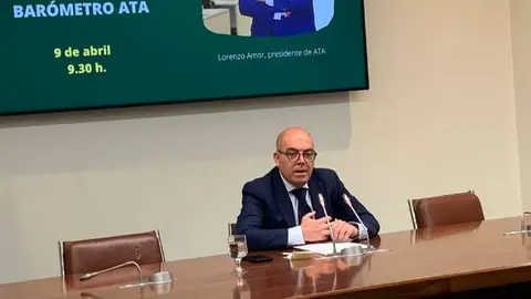 Lorenzo Amor, presidente de la Federación Nacional de Trabajadores Autónomos (ATA) - Foto ATA