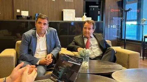 Juan Carlos Hern&aacute;ndez y H&eacute;ctor Plaza CEO&acute;s Master Battery