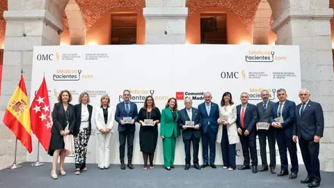 La consejera de Sanidad, F&aacute;tima Matute en la VI edici&oacute;n de los Premios M&eacute;dicos y Pacientes - Comunidad de Madrid