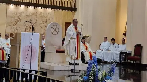 El obispo de Getafe, Gin&eacute;s Garc&iacute;a Beltr&aacute;n | Foto de la Di&oacute;cesis de Getafe