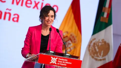 Isabel D&iacute;az Ayuso en la Casa de M&eacute;xico en Espa&ntilde;a - Foto Comunidad de Madrid