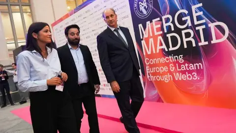 L&oacute;pez-Valverde ha inaugurado hoy el congreso Merge Madrid - Comunidad de Madrid