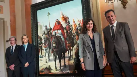 D&iacute;az Ayuso en la presentaci&oacute;n de la obra de Ferrer Dalmau - Comunidad de Madrid