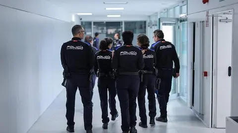 Policías Municipales en la nueva comisaría | Foto de Ayuntamiento de Madrid