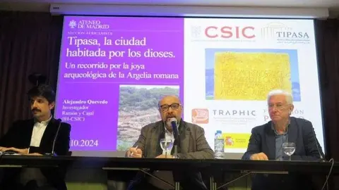 Alejandro Quevedo; Basilio Rodríguez Cañada y  
Miguel Ángel Puig Samper