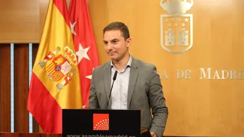 Juan Lobato en la Asamblea de Madrid - Foto PSOE Madrid