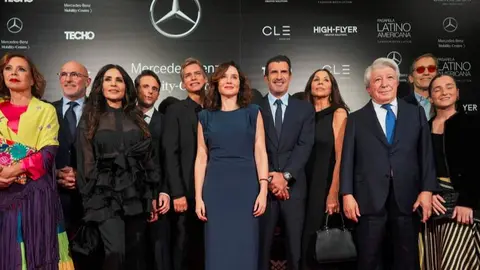 D&iacute;az Ayuso, en la primera edici&oacute;n de los Premios Influencia Hispana - Foto Comunidad de Madrid