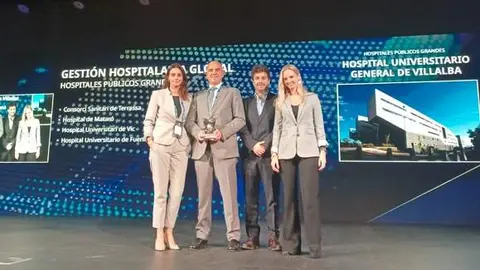 La viceconsejera de Sanidad, Laura Guti&eacute;rrez, ha hecho entrega de los galardones a los hospitales madrile&ntilde;os - Foto Comunidad de Madrid