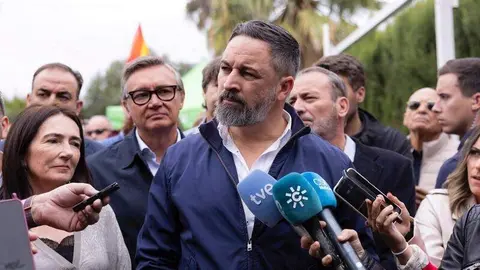 Abascal este sábado en Huelva | Foto de Vox