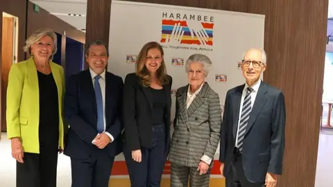 Ana D&aacute;vila en la celebraci&oacute;n del D&iacute;a Internacional de los Cuidados y el Apoyo, organizado por  la ONG Harambee Espa&ntilde;a - Foto Comunidad de Madrid