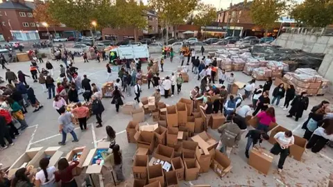 Recogida de ayuda este fin de semana en Las Rozas - Foto Ayuntamiento de Las Rozas