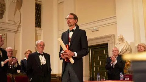 El artista Daniel Canogar ingresa en la Real Academia de Bellas Artes - Foto Real Academia de Bellas Artes