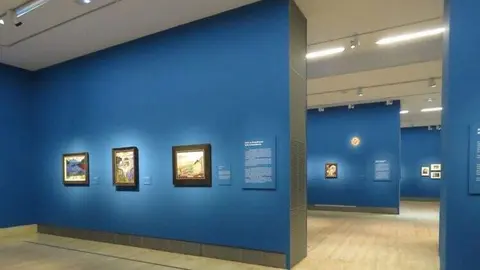 Vista de la exposición