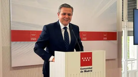 Jorge Rodrigo durante el acto - Foto Comunidad de Madrid