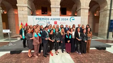 Roc&iacute;o Albert en la clausura de los premios de la Asociaci&oacute;n Espa&ntilde;ola de Mujeres Empresarias (ASEME) - Foto Comunidad de Madrid