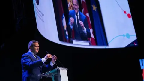 Rodrigo en la inauguraci&oacute;n del Global Mobility Call 2024 - Foto Comunidad de Madrid