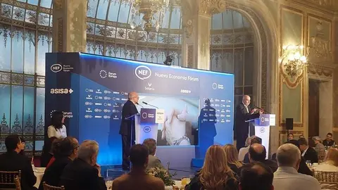 Miguel Borra, presidente de CSIF, en Nueva Economía Fórum - Foto de Servimedia