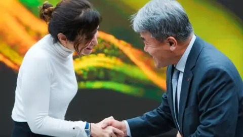 Ayuso en Corea del Sur - Foto Comunidad de Madrid