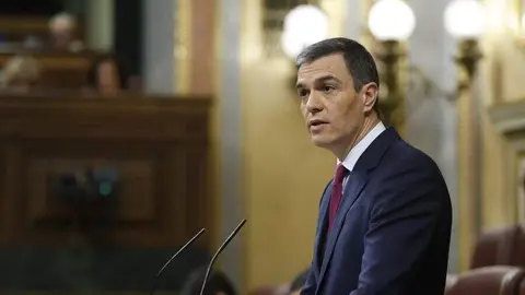 Pedro Sánchez, en la Tribuna del Congreso de los Diputados | Foto del Congreso de los Diputados