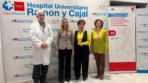 La viceconsejera de Sanidad, Laura Guti&eacute;rrez en la la Jornada sobre las estrategias frente a la infecci&oacute;n, con motivo del D&iacute;a Mundial del Sida - Foto Comunidad de Madrid