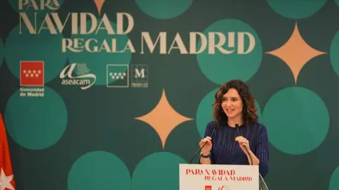 Ayuso presenta la campa&ntilde;a Para Navidad, regala Madrid - Foto Comunidad de Madrid