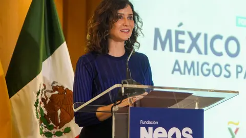 Ayuso en el acto M&eacute;xico y Espa&ntilde;a, amigos para siempre - Foto Comunidad de Madrid