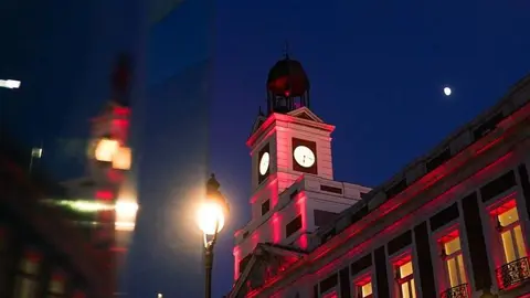 Espectáculo navideño de luz y sonido en la Real Casa de Correos - Foto Comunidad de Madrid