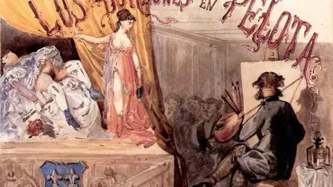 Los borbones en pelota Portada